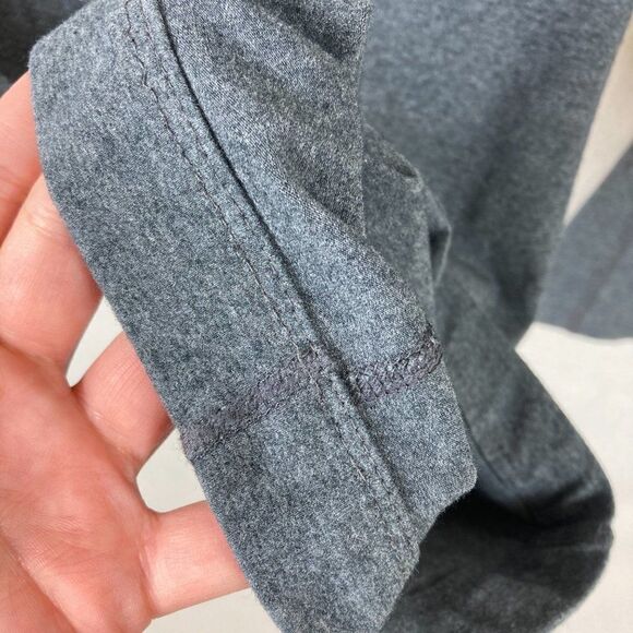 Lululemon Groove Pant Blurred Blossoms Heathered Fossil Flare Yoga Pants *FLAWS* - Picture 8 of 13